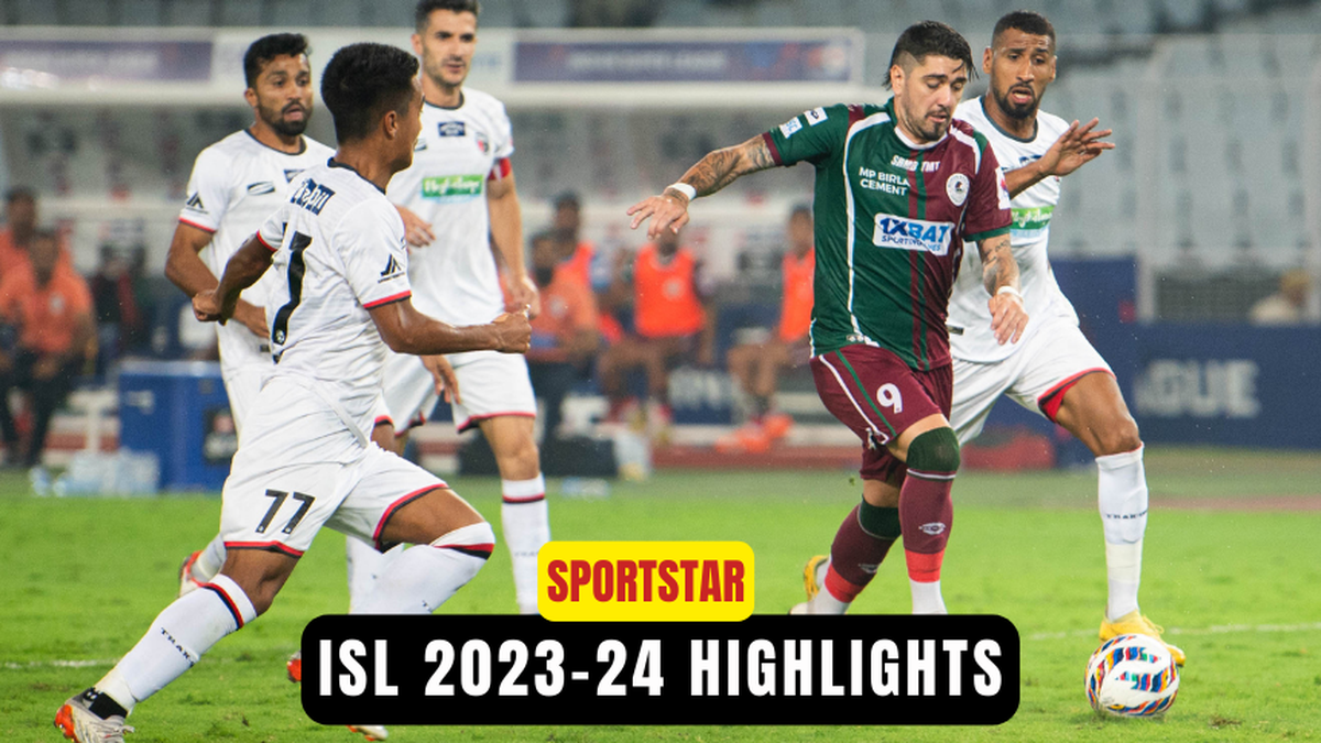 ISL 2023-24 Highlights: Watch Mohun Bagan Super Giants thrashes NorthEast United FC 4-2